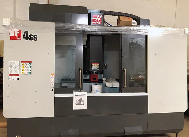 High speed vertical milling center