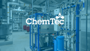 ChemTec logo over a photo of a facility